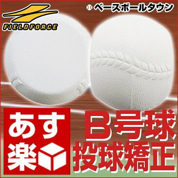 最大3000円引クーポン 3240円で送料無料 野球 練習 スローイングボール 軟式B号球サイズ 投球フォーム矯正 投球練習 ピッチング練習 FBB-700B フィールドフォース B球 スーパーセール