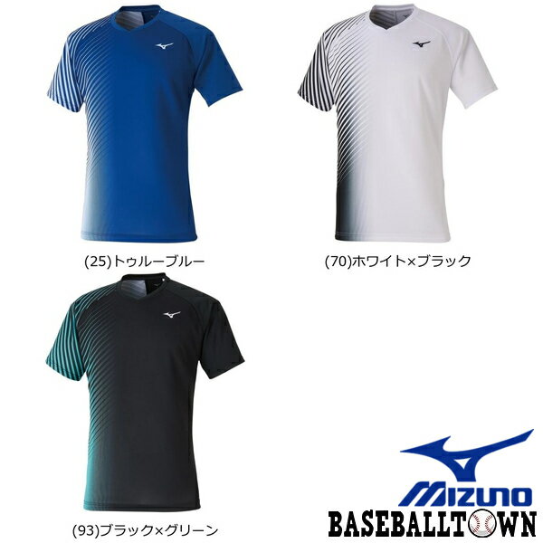 ミズノ ゲームシャツ ラケットスポーツ 男女兼用 62JA0008 テニス/ソフトテニス ウエア ゲームウエア