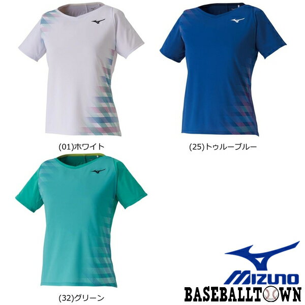 ミズノ ゲームシャツ ラケットスポーツ レディース 62JA0218 テニス/ソフトテニス ウエア ゲームウエア