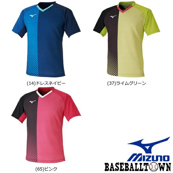 ミズノ ゲームシャツ年卓球日本代表モデル 男女兼用 82JA0011 卓球 ウエア ゲームウエア