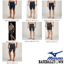 ミズノ MIZUNO アクアフィットネス用ハーフスパッツL 立体カップ付 メンズ N2JB9102 スイム フィットネス水着 メンズ