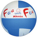 ドッジボール ミカサ MIKASA ふぁふぁドッジ2号縫い ホワイト/ブルー 取寄