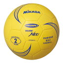 ハンドボール ミカサ ソフトハンドボール2号 黄 HVN220S-B