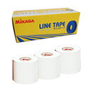 ミカサ MIKASA ラインテープ 白 伸びるタイプ 7cm幅 3巻入 LTV-70-W