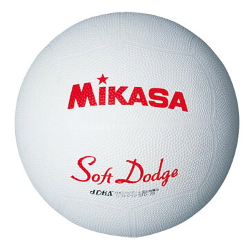 20%OFF 最大10%引クーポン ドッジボール ミカサ ソフトドッジボール2号 軽量約190g ホワイト STD-2R-W 取寄