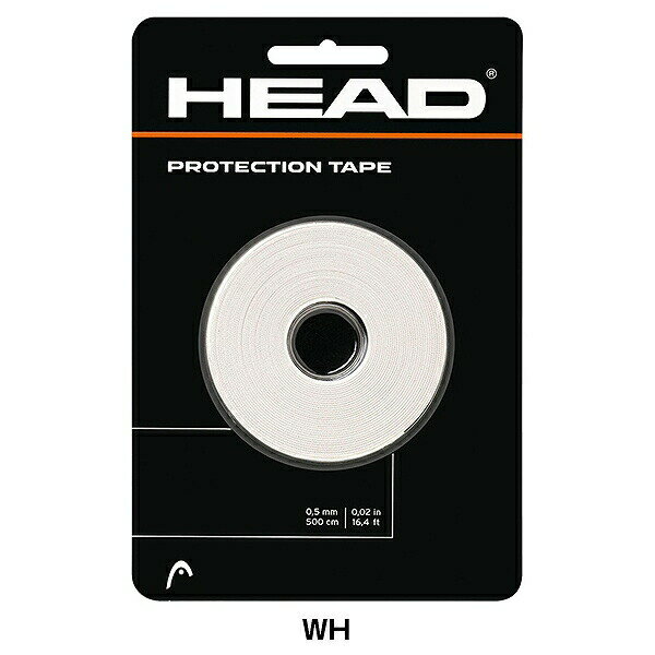 テニス エッジガード ヘッド プロテクションテープ NEW PROTECTION TAPE 5メートル ホワイト 白 エッジテープ ガードテープ ソフトテニス ...