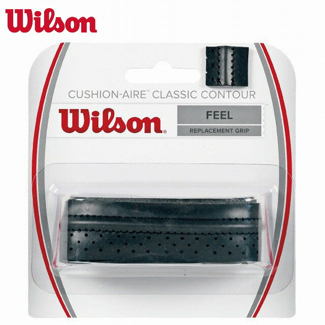 ウィルソン テニス 凸凹グリップ 元グリップ リプレイスメントグリップ グリップテープ 元グリ シンセティック 1本入り 21mmx1100mm 厚さ 1.8m...