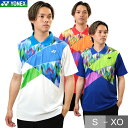 【3連休も毎日出荷】 ヨネックス テニス バドミントン ユニゲームシャツ メンズ レディース ポロシャツ フィットスタイル テニスウェア 半袖 トップス UVカット 吸汗速乾 ストレッチ 制電 YONEX 10542 【365日あす楽対応】