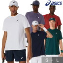 アシックス テニス ゲームシャツ 半袖シャツ Tシャツ 半袖 丸首 メンズ 大人 ウェア 吸汗速乾 asics 2041A339 【365日あす楽対応】 202...