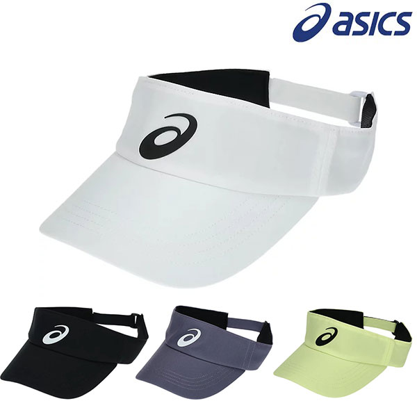 テニス アシックス パフォーマンスバイザー 54-56cm 56-58cm 大人 3043A117 ウェア サンバイザー 帽子 メンズ 一般 2025NEWモデ...