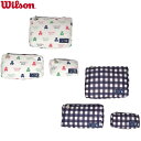 ウイルソン テニス コスメティックバッグ ポーチ 3点セット 小物入れ Wilson ONE BEAR COSMETIC BAG WR8015403001 WR8015401001 楽天スーパーSALE RakutenスーパーSALE