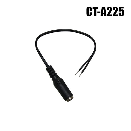 【メール便可】防犯カメラ DCジャック付き短ケーブル(DCコード/片端)【CT-A225】 【メール便可】防犯カメラ DCジャック付き短ケーブル(DCコード/片端)【CT-A225】