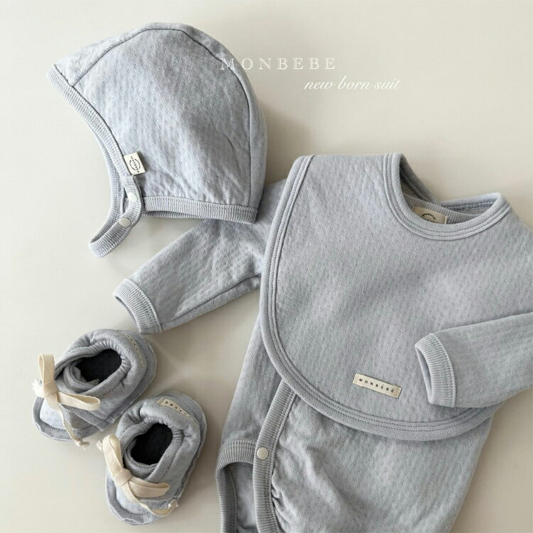 ��ͽ������ 2������١ۡ�����̵���ۡ�monbebe ���٥١ۥΥ� �ӥ� ������ Noah bib (ivory,cream,light pink, light blue, light khaki, brown) �٥ӡ����ե� �ڹ� �٥ӡ��� �Ҷ��� �л��ˤ� ������