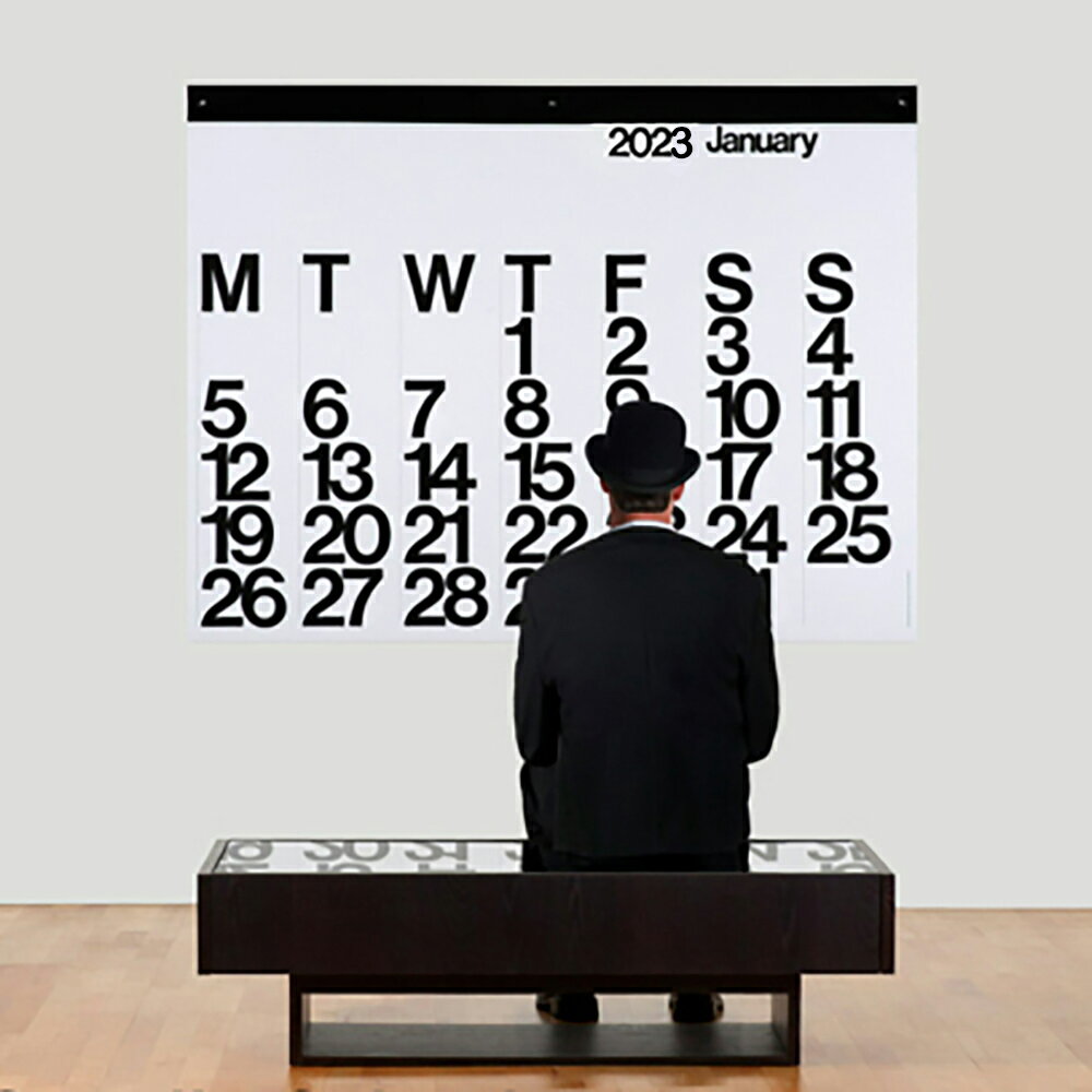 【送料無料】ステンディグカレンダー 2023 Stendig Calendar カレンダー 壁掛け 大判 カレンダー モノトーン 正規販売店 おしゃれ