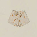 【送料無料】Honey Midnight Terry Rope Shorts (0-6m/6-12m/1-2y/2-3y) by organic zoo OZSS23 オーガニックズー 海外子供服 海外ベビー服 オーガニックコットン ベビー服