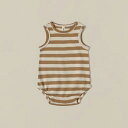 【送料無料】Gold Sailor Sleeveless Bodysuit (0-3m/3-6m/6-12m) by organic zoo OZSS23 オーガニックズー 海外子供服 海外ベビー服 オーガニックコットン ベビー服