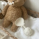 【期間限定◎送料無料】Shell Teether Rattle Natruba (シェル) ベビーラトル がらがら 歯がため 歯固め ティーザー 天然ゴム デンマーク 北欧 おしゃれ 0歳~ 出産祝い ベビートイ ベビーギフト ファーストトイ