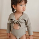 【特別価格◎】【送料込】Siren Swimsuit (6m-4y) by son and daughter キッズ水着 ベビー水着 ワンピース スイムスーツ ベビー スイムウェア シンプル おしゃれ