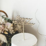 ڥ᡼̵ ȥåѡ ϥåԡСǡ bcbasics  Happy Birthday Сǡѡƥ եȥץåץ Cake Topper 