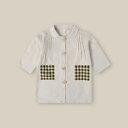 【クリアランス価格16500円→8250円】【送料無料】Ceramic White Potter Dress (1-2Y, 2-3Y, 3-4Y) by org...
