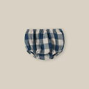 yzPottery Blue Gingham Shortie (3-6M, 6-12M,1-2Y) by organic zoo OZSS24 I[KjbNY[SS24