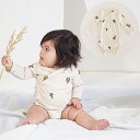 Organic Zoo Olive Garden 前あきボディ (0-3M, 3-6M,6-12M) オーガニックズー Wrap Over Bodysuit ベビー服 ベビー キッズ 赤ちゃん ベビーギフト 新生児 OZAW23