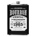 商品名 バーボン・カサ・マエストリ　フラスクボトル/CASA MAESTRI Flask Bourbon 原産国 メキシコ アルコール度数 40度 容量 200ml 種類 バーボンウイスキー 商品説明 スキットルともいわれる、高アルコール度数の蒸留酒を持ち運びやすい薄型の水筒「フラスクボトル」に詰めた アメリカ産のバーボンウイスキー！ 商品を飲みきった後は、持ち運びやすい薄型のフラスクボトルとして使用でき、キャップがなくなるのを防ぐための留め具もボトルについています。 キャンプやバーベキューなどアウトドアの場面にもピッタリ♪ボトルサイズ：約95×25×140mm 0.3kg ※こちらの商品は輸入品の為、小さいキズや塗装はげがあります！予めご了承ください。 注意 在庫数の更新は随時行っておりますが、お買い上げいただいた商品が品切れになってしまうこともございます。 その場合、お客様には必ず連絡をいたしますが、万が一入荷予定がない場合は、キャンセルさせていただく場合もございます。予めご了承ください。