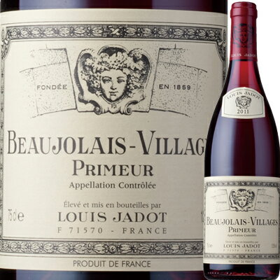 【好評販売中】【ボジョレー・ヌーヴォー】【好評販売中】ルイ・ジャド ボージョレ・ヴィラージュ・プリムール [2011] 4900251003408【YDKG-f】【あす楽対応】