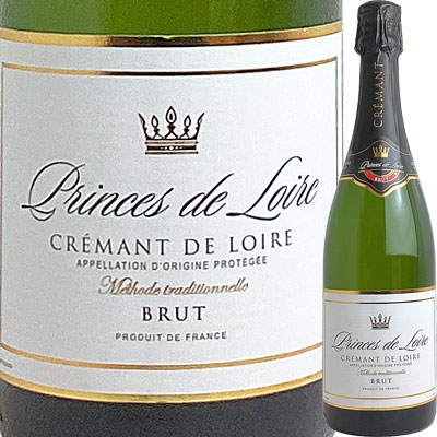 乐天商城 - プリンス・ド・ロワール クレマン・ド・ロワール ブリュット NV 3221580061176【59001】【フランス】【泡・スパークリング】【R802】【F3】