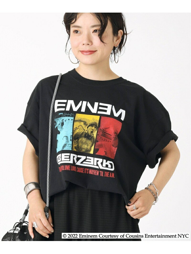 【SALE／20%OFF】【GOOD ROCK SPEED/グッドロックスピード】 EMINEM TEE B.C STOCK ベーセーストック トップス カットソー・Tシャツ ブラック ホワイト【RBA_E】【送料無料】[Rakuten Fashion]