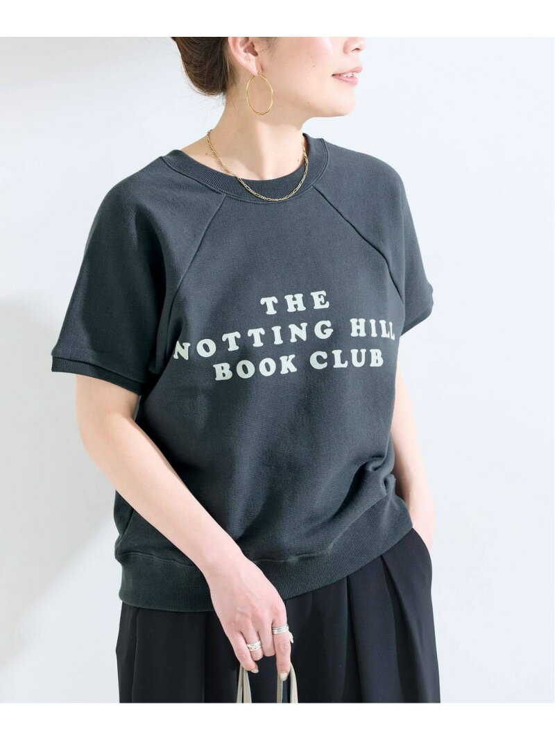 BOOK CLUB / ブッククラブ 別注 コットン裏毛S/Sラグランスウェット B.C STOCK ベーセーストック トップス スウェット・トレーナー ホワイト グレー ブラック【送料無料】[Rakuten Fashion]