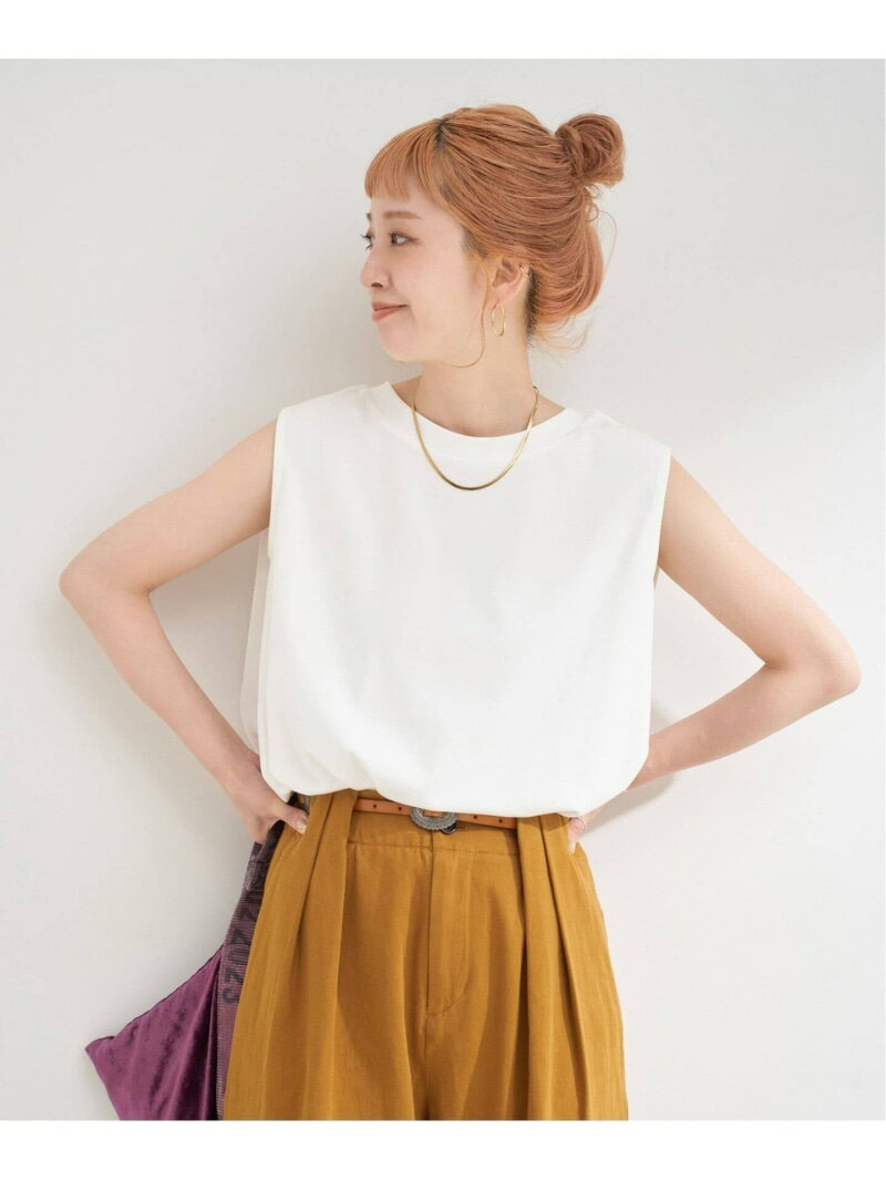 《追加3》ウォッシャブル / ノースリボックスTEE B.C STOCK ベーセーストック トップス カットソー・Tシャツ ブルー ブラウン ブラック ホワイト[Rakuten Fashion]のサムネイル