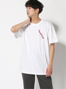 【SALE／80%OFF】(M)VANSON S/S-T (A) VANSON インヘリット/サンプリシテ カットソー Tシャツ ホワイト ブルー【RBA_E】[Rakuten Fashion]