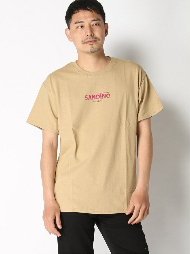 [Rakuten Fashion]【SALE／30%OFF】(M)SANDINO-T B.C STOCK ベーセーストック カットソー Tシャツ ベージュ【RBA_E】