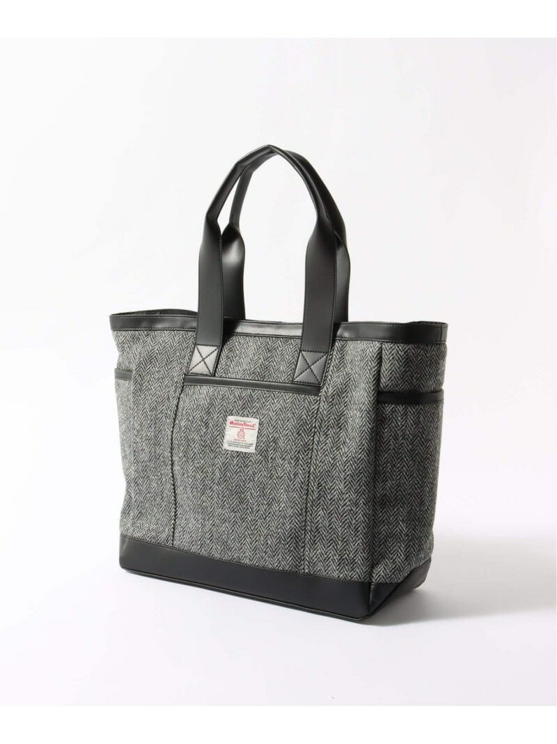 【SALE／50%OFF】ハリスツイード トートバッグ B.C STOCK ベーセーストック バッグ トートバッグ グレー グリーン【RBA_E】【送料無料】[Rakuten Fashion]のサムネイル