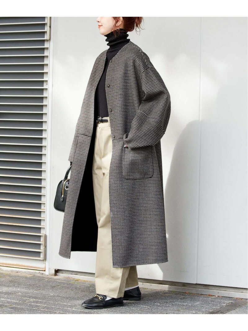 S120ブレンドリバーシブルコート B.C STOCK ベーセーストック ジャケット・アウター その他のジャケット・アウター ピンク ブラウン グレー ブラック【送料無料】[Rakuten Fashion]のサムネイル