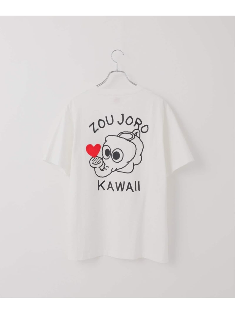 【SALE／50%OFF】象ジョーロ別注 プリントTシャツ B.C STOCK ベーセーストック トップス カットソー・T..