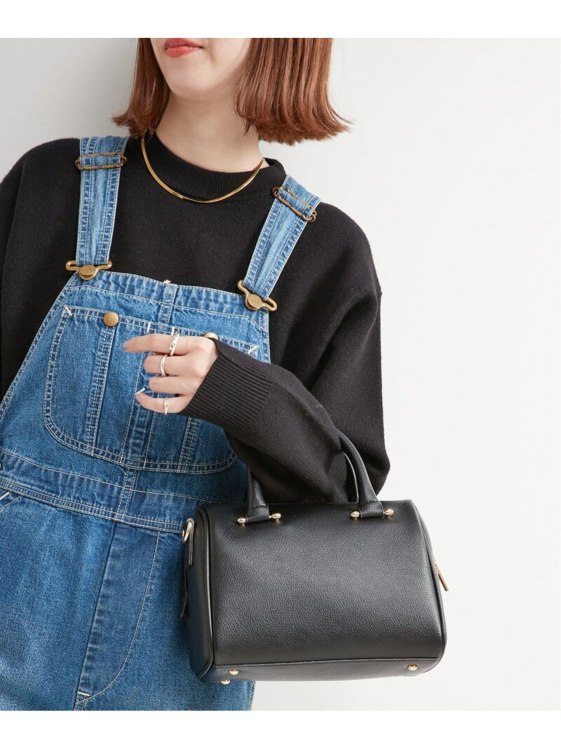 MIAN/ミアン ボストンバッグ B.C STOCK ベーセーストック バッグ ボストンバッグ ブラック ホワイト ベージュ【送料無料】[Rakuten Fashion]のサムネイル