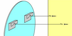 ミラー 鏡 壁掛け 棚付き スクエア 幅60×高80cm JY18-600