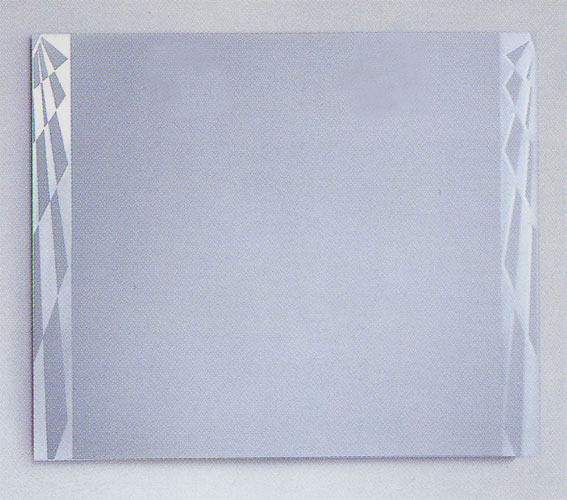 ミラー 鏡 洗面鏡 壁掛け おしゃれ リフォーム DIY スクエア 幅100×高80cm MS21-1000