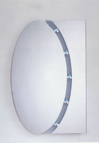 アウトレット -装飾部分多少キズあり-ミラー 鏡 洗面鏡 壁掛け おしゃれ リフォーム DIY 幅60×高90cm T..