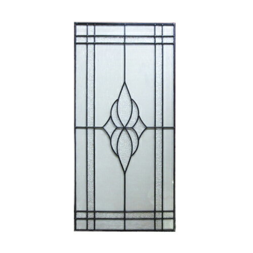 ステンドグラス おしゃれ 綺麗 リフォーム DIY 交換 窓枠 ドア パネル アイアン 幅42.5cm INK-1103016H
