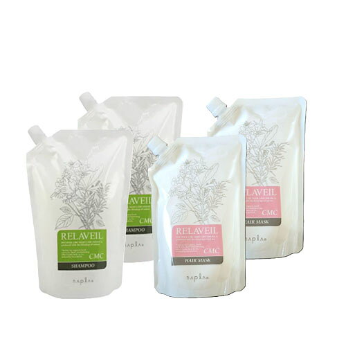 樂天商城 - リラベールCMCシャンプー1,000ml、リラベールCMCヘアマスク1,000g【選べる4個セット】サロン専売業務用商品