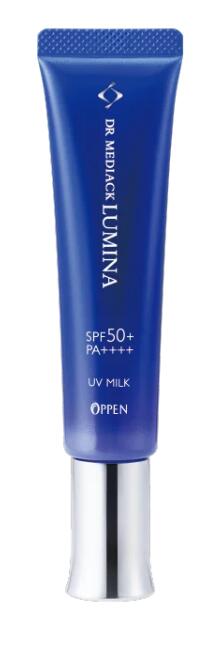 OPPENオッペンDR メディアック ルミナ　UVミルク〈薬用シワ改善美白乳液〉医薬部外品　40mL太陽光から肌を守りながら、美白もシワ改善も叶える日中用乳液。SPF50＋　PA++++ 【注】オッペン化粧品は 受注発注となりますので、発送に少しお日にちを頂くことがあります。ご注文後のキャンセルはお受けしておりませんのでご注意ください。 5