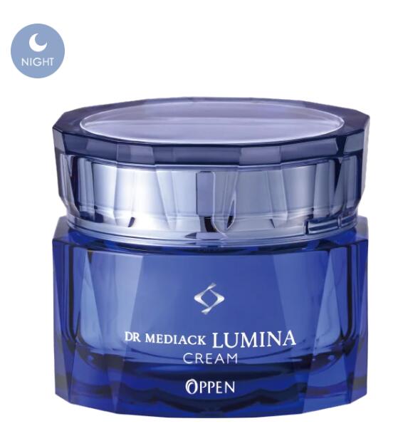 OPPENオッペンDR メディアック ルミナ　クリーム〈薬用シワ改善美白クリーム〉医薬部外品　35g　日中に受けた太陽光ストレスをケア。レチノカプセルで、ふっくらとハリのある肌へ 【注】オッペン化粧品は 受注発注となりますので、発送に少しお日にちを頂くことがあります。ご注文後のキャンセルはお受けしておりませんのでご注意ください。 5