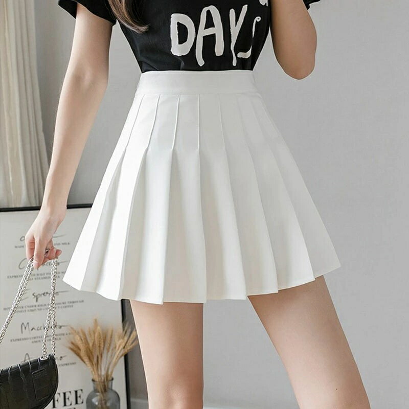 「即納」新生活 ＼花見 ／ プリーツスカート ミニ 体育祭 テニススカート プリーツ　ミニスカート 女の子 ダンス 発表会 プリーツスカート ミニショート丈 フレアスカート ミニスカート 美脚 無地 ネコポス 送料無料スカート aライン 団体 女子団体 撮影 女の子 学生