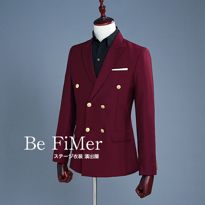 メンズ ステージ衣装 演出服 男性用スーツ メンズ ダブルブレスト ステージ衣装 演出服 メンズ ダンスウェア メンズスーツ 結婚式 スリム スーツ 上下セット スリムスーツ 紳士服 suit メンズ オシャレ スーツ 王子様 貴公子 メンズ