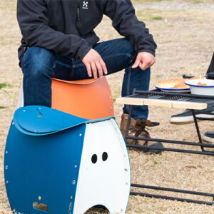[ キャンプ アウトドア チェアー 組立て 折りたたみ スツール コンパクト ゴミ箱 ] PATATTO350+ ( 簡易組立 軽い 椅子 ) ソロキャンプ 軽量 再利用 簡易トイレにもなる 備蓄品 防災グッズ 最安値に挑戦