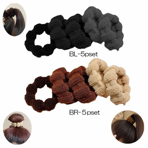 幅1.8cm 無地 高弾性 ヘアゴム 幅太だからポニーテールが結びやすい直径4.5cm ヘッドアクセ ヘッド ドレスヘア アクセサリー ヘアアクセアレンジ 使い...