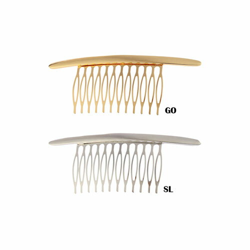 一文字 メタル ヘア アレンジ コームヘッドアクセ ヘアアクセ ヘアアクセサリー 結婚式 ブライダル お呼ばれ 髪飾り まとめ髪 夜会巻き 髪留め 髪どめ 髪止...